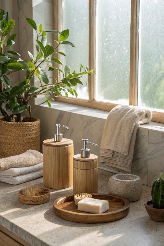 eco friendly bathroom accessories