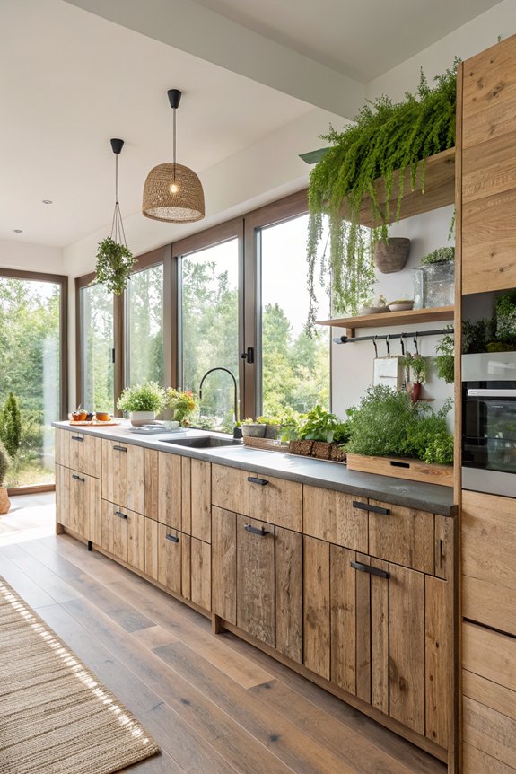 eco friendly kitchen cabinets selection