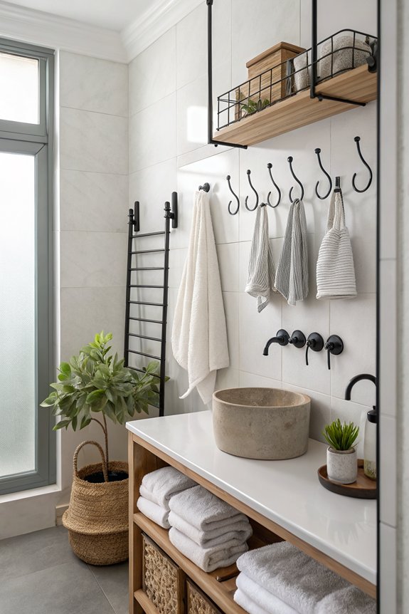 efficient towel storage solutions