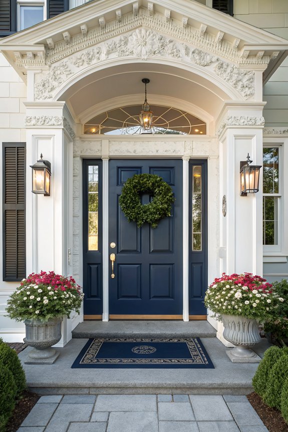 elevate entryway with trim