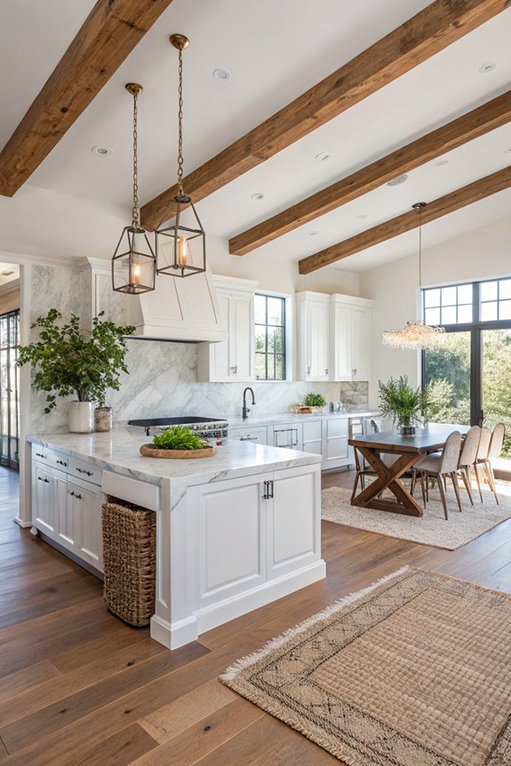 elevate kitchen with flooring