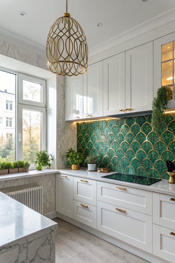 enchanting statement kitchen backsplash