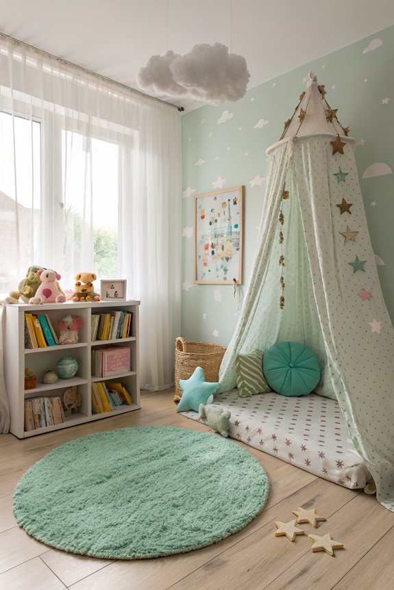 engaging developmental play area