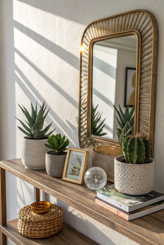enhance light with mirrors