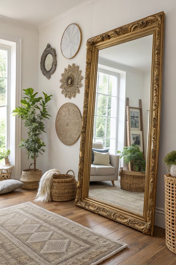 enhance light with mirrors