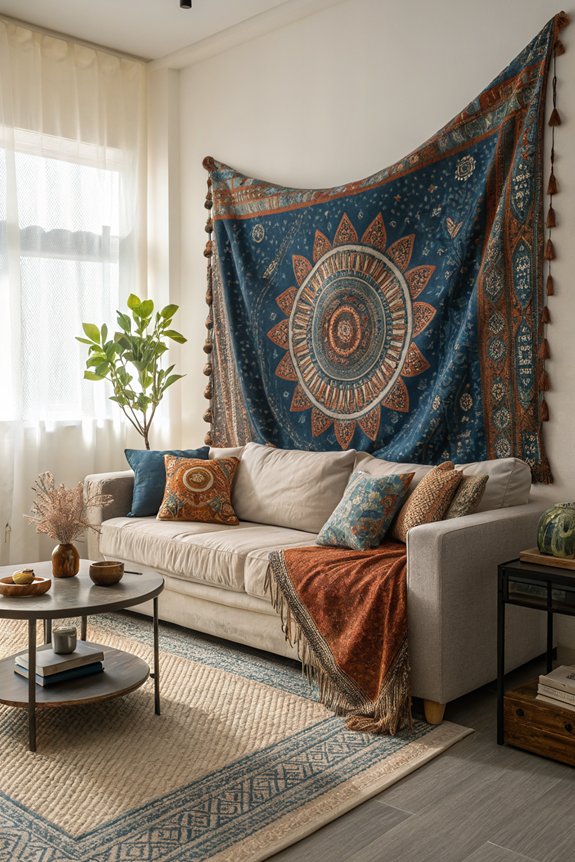enhance living room texture