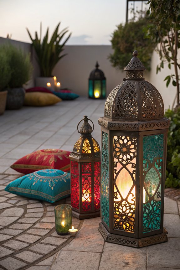 exotic lanterns for ambiance