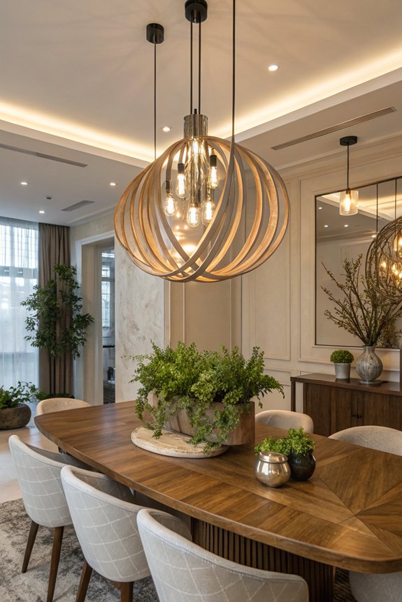 flexible dining lighting solutions