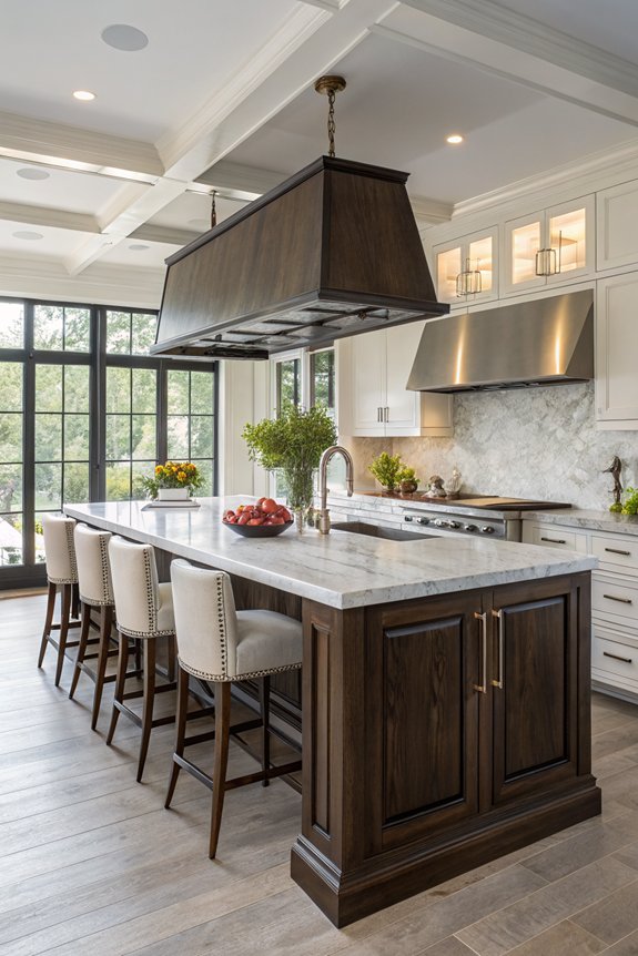 focal point kitchen design