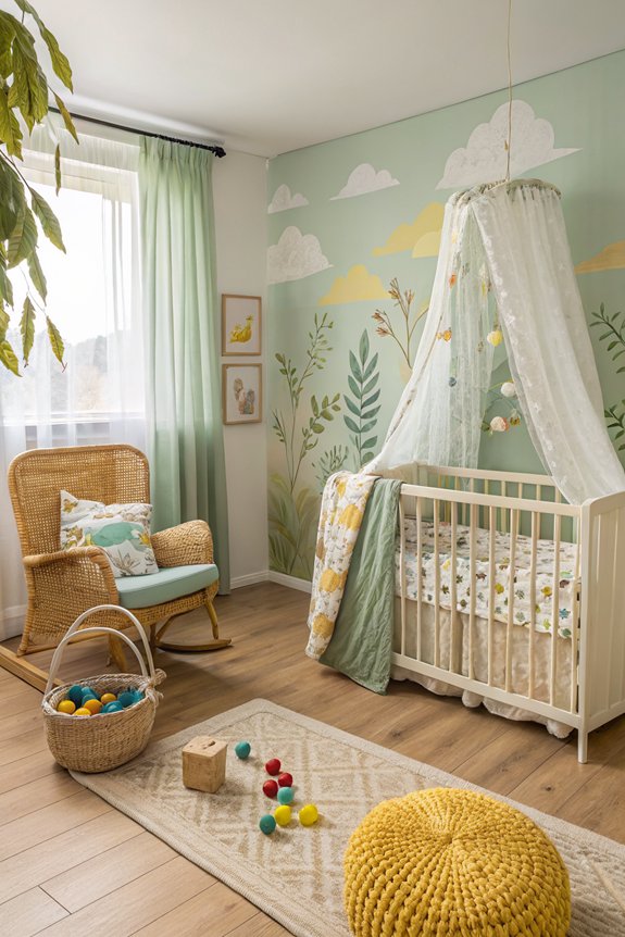 gender neutral nursery design