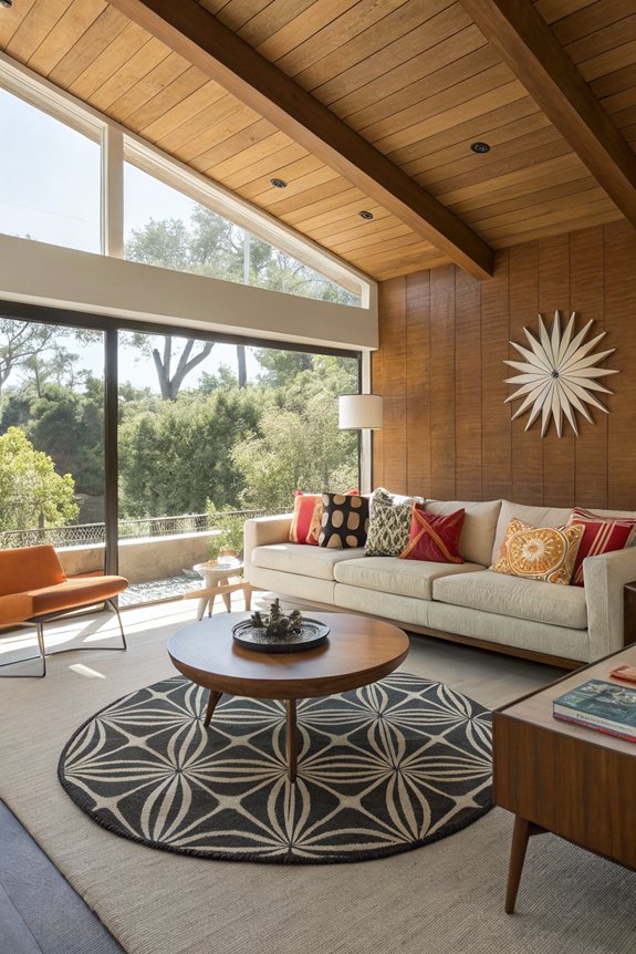 geometric patterns enhance retro