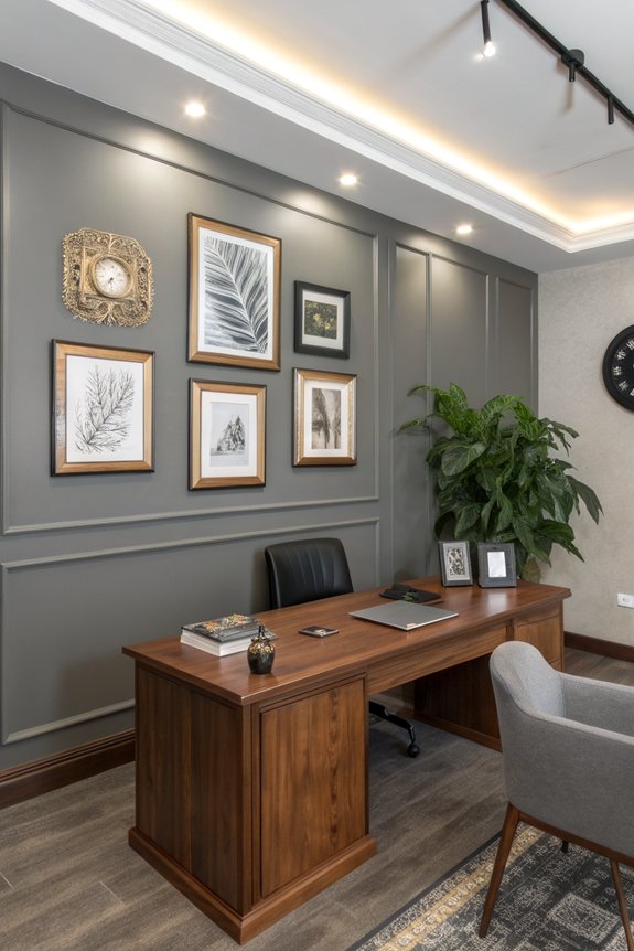 impactful office wall decor