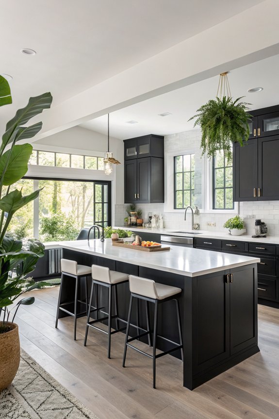 indoor plants enhance kitchens