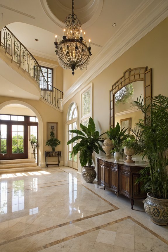 indoor plants for entryway