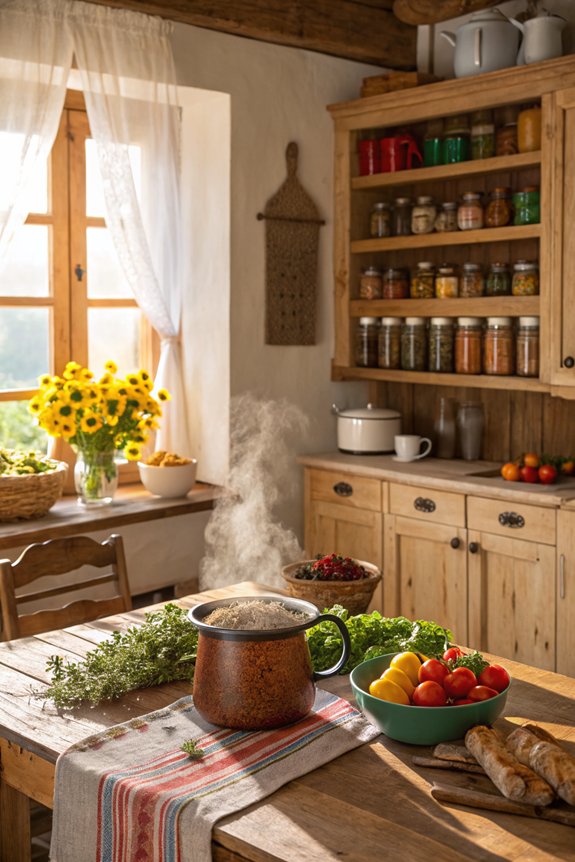 inviting kitchen aromatic scents