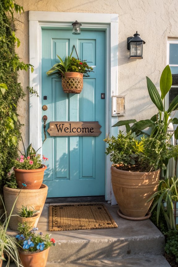 inviting welcome sign suggestion