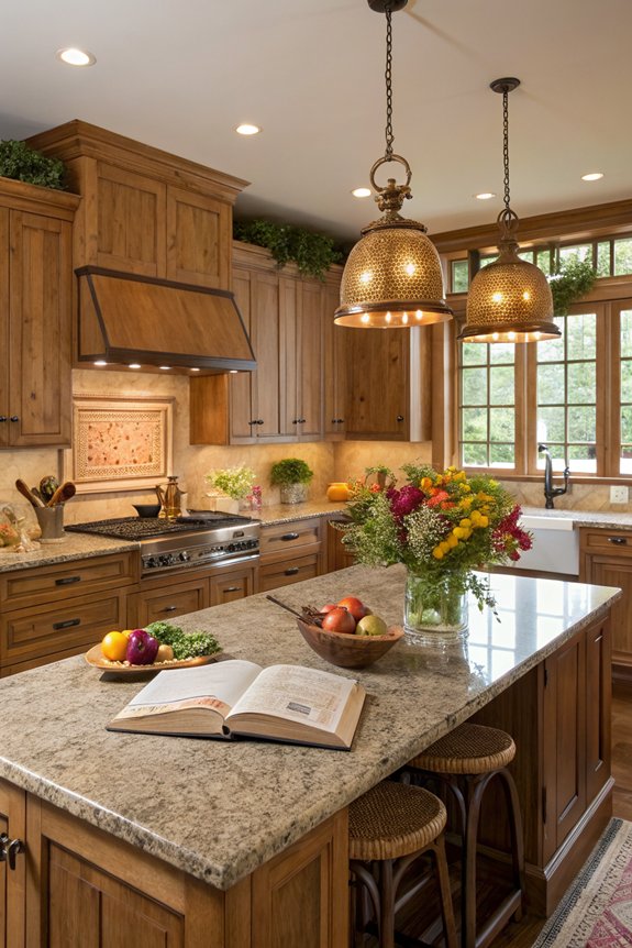 kitchen design for gatherings