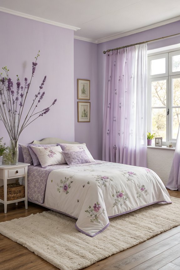 lavender tranquility for bedrooms