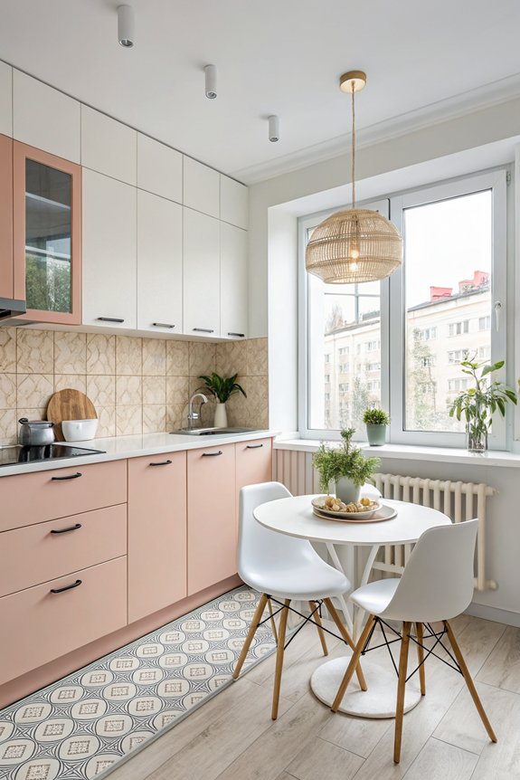 light colors create spaciousness