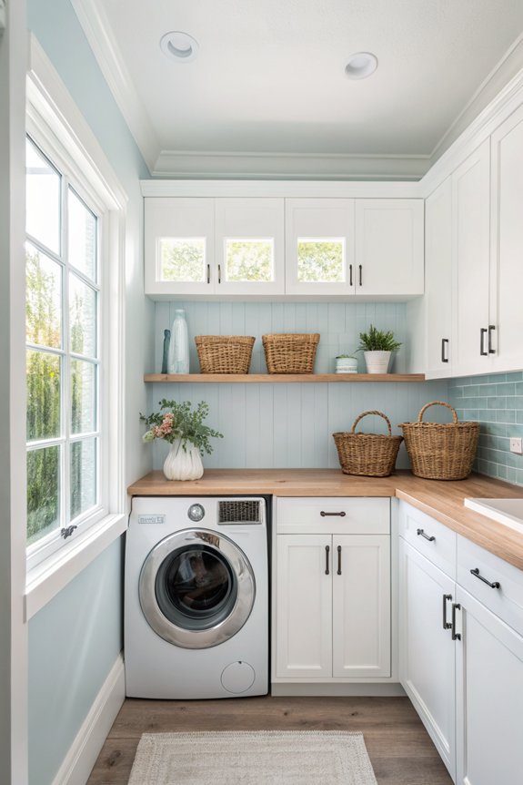 light colors enhance spaces