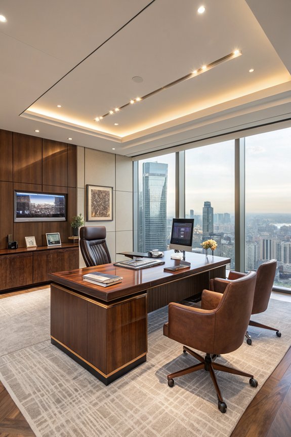 luxury smart office features