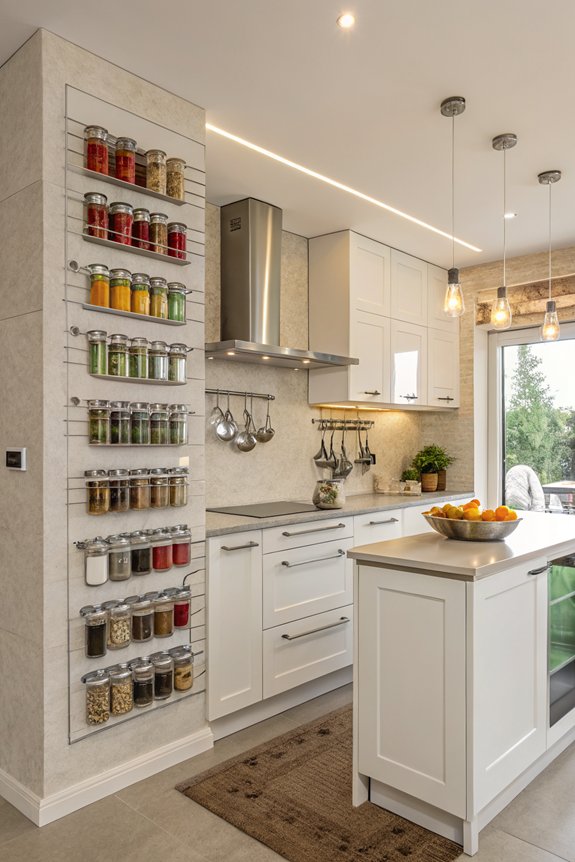 magnetic racks for organization