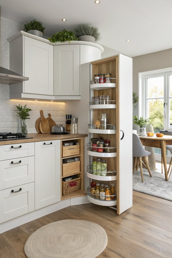 maximize corner storage creatively