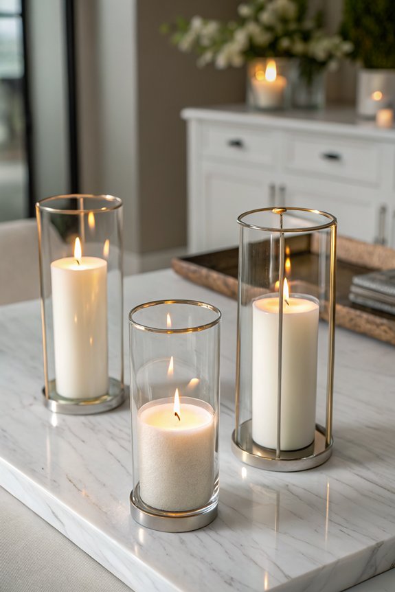 minimalist candle lantern aesthetics