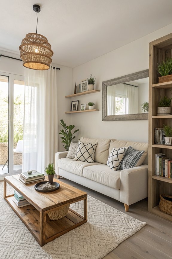 minimalist decor for spaciousness