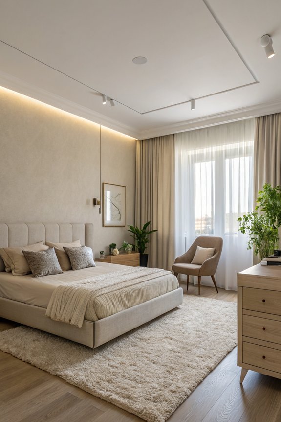 minimalist furniture maximizes space