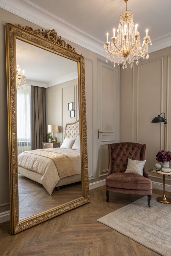 mirrors enhance space sophistication