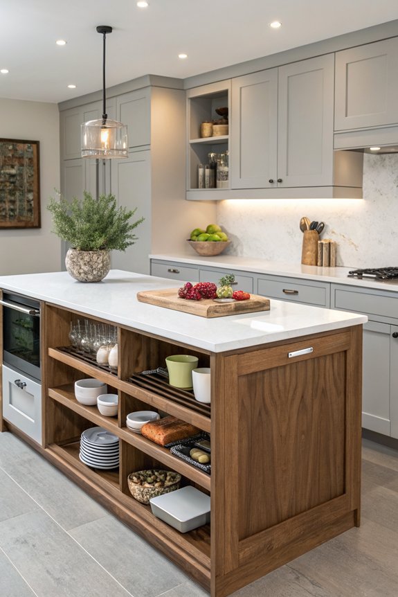 multi functional kitchen island design