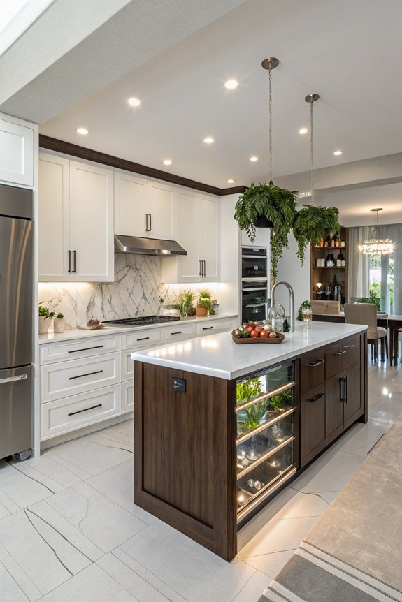 multi functional kitchen workspace design