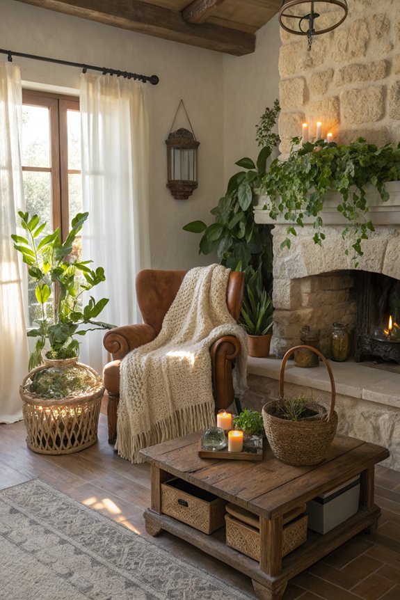 natural elements create coziness