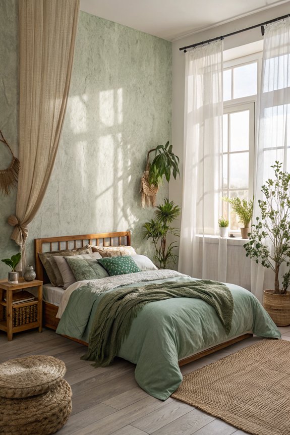 nature inspired sage green decor