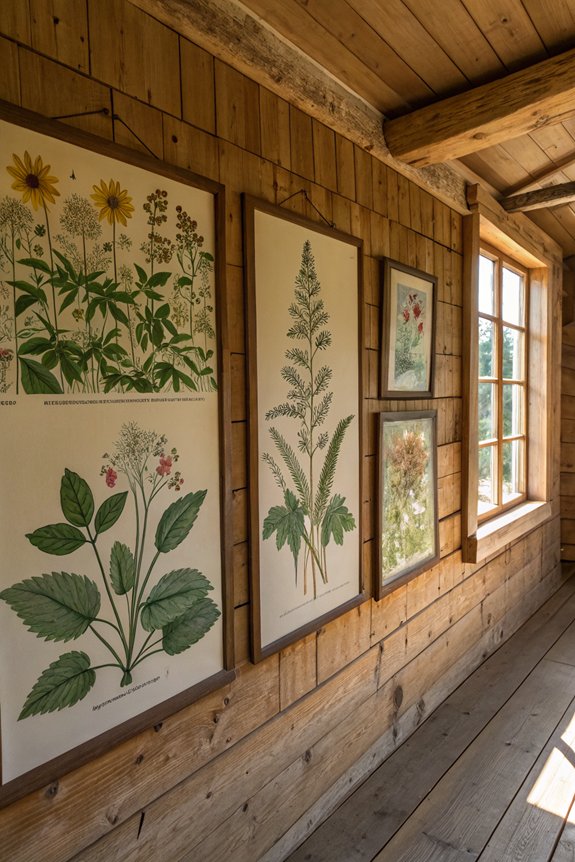 nature inspired wall decor