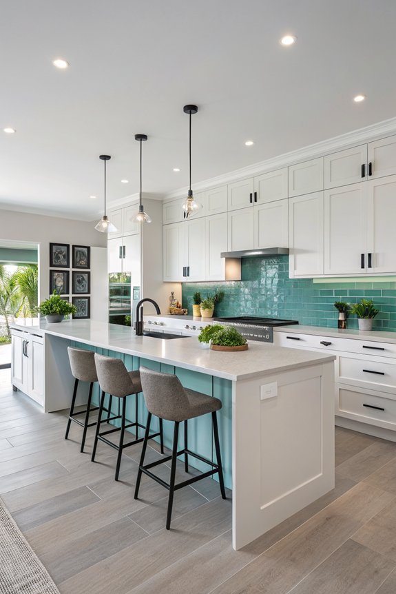 neutral palette bold accents