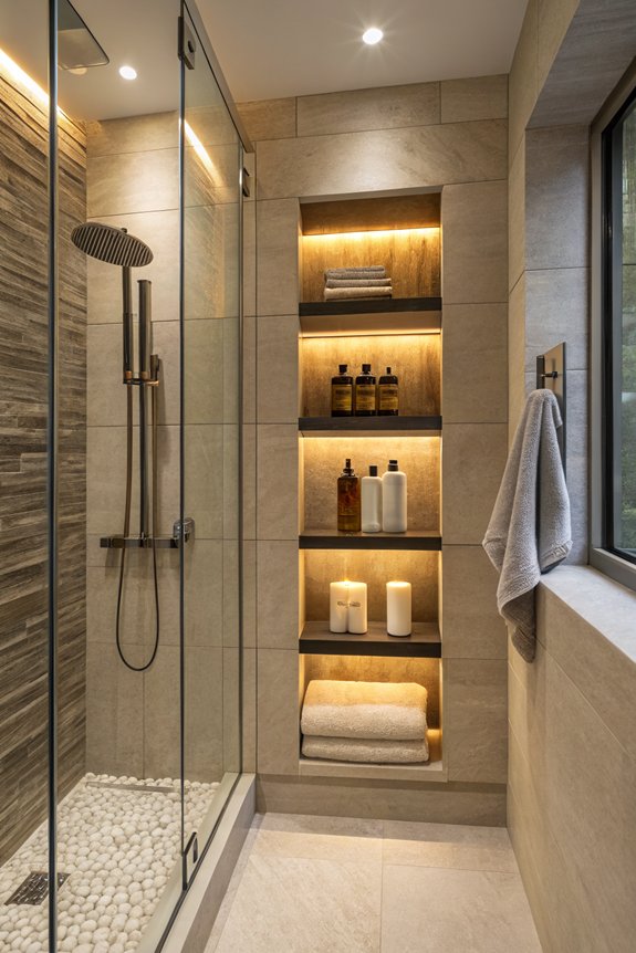 niche shelving for essentials