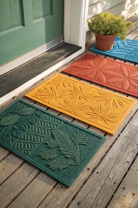 non slip safety door mats