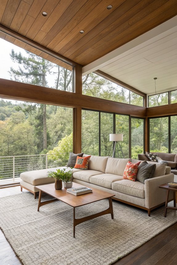 open uncluttered airy spaces