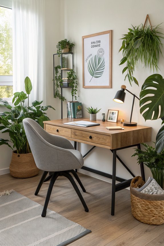 optimize desk for comfort