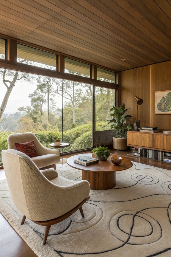 organic shapes in furniture