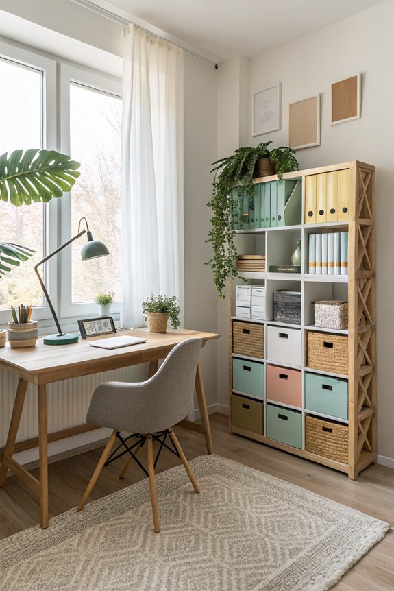 organize label assess declutter