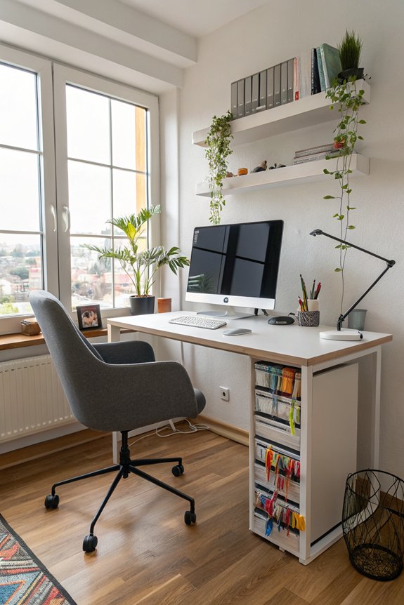 organized cable management system