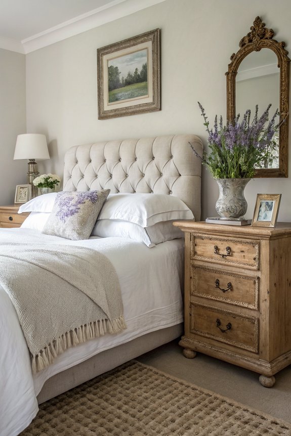 personal touches minimal clutter