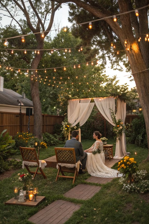 personalized backyard wedding rituals