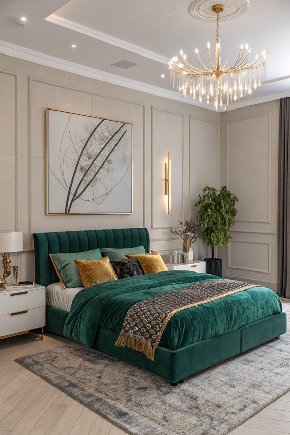 personalized decorative accents enhance
