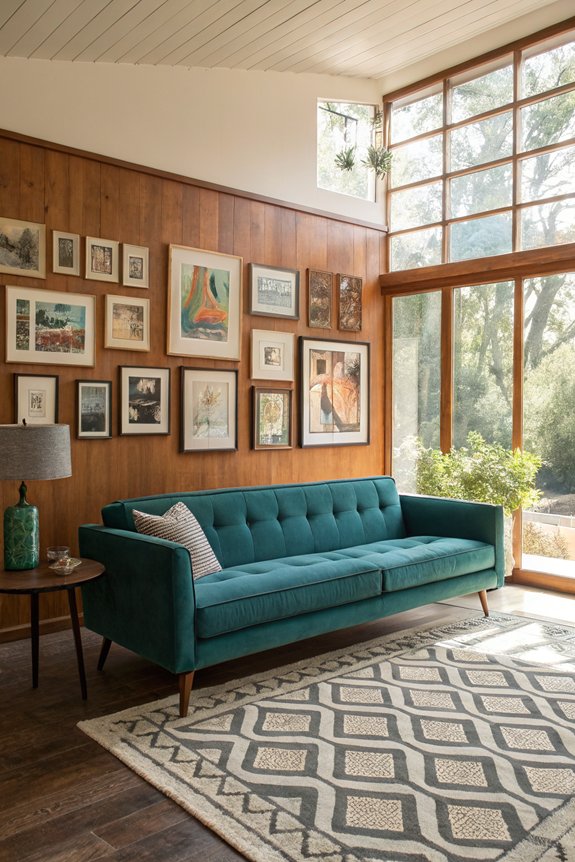personalized gallery wall display