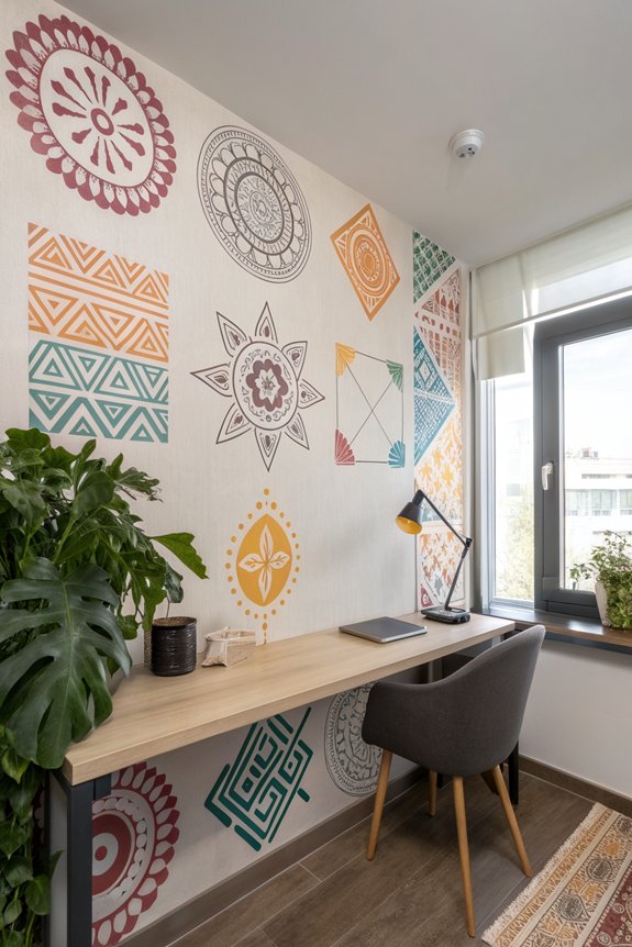 playful wall sticker decor