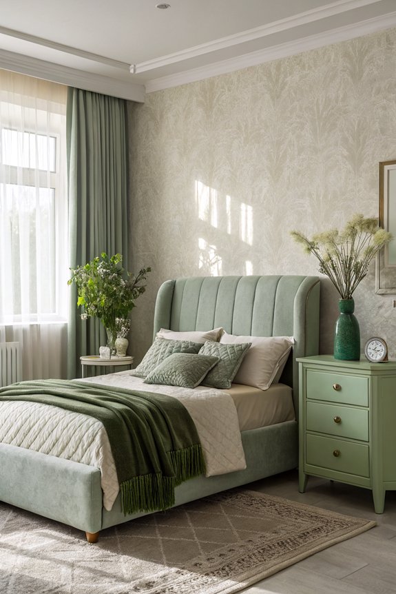 sage green furniture elegance